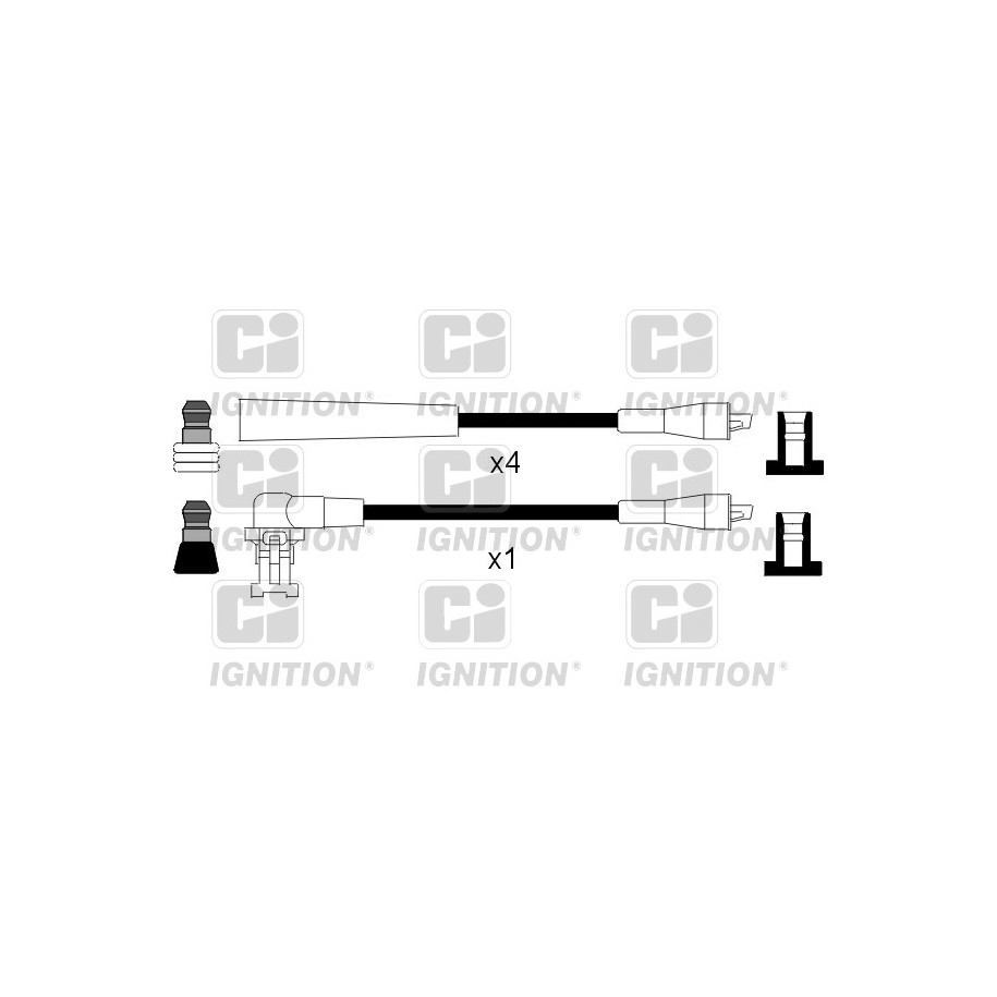 Ignition Cable Kit XC134 for RENAULT 11 9 SUPER