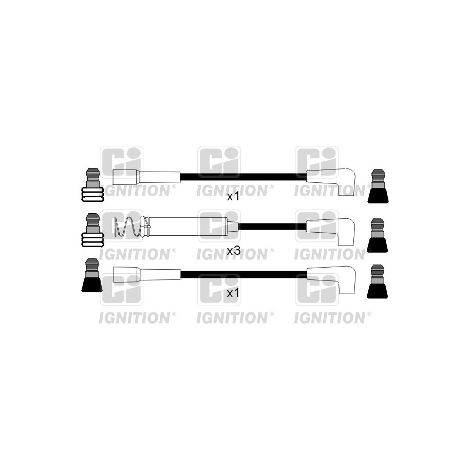 Ignition Cable Kit XC237 for BEDFORD VAUXHALL