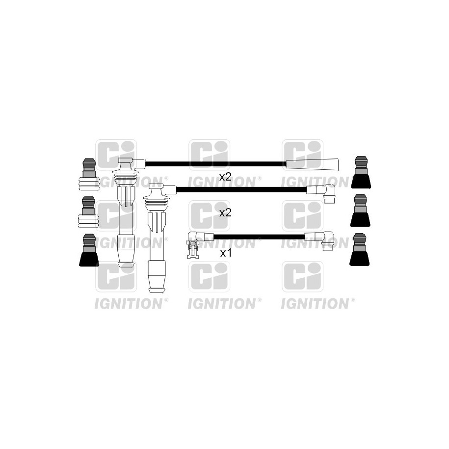 Ignition Cable Kit XC306 for RENAULT 19 CLIO
