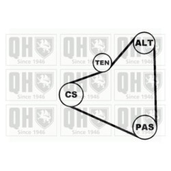 V Ribbed Belt Set QDK1 for CITROEN FIAT PEUGEOT