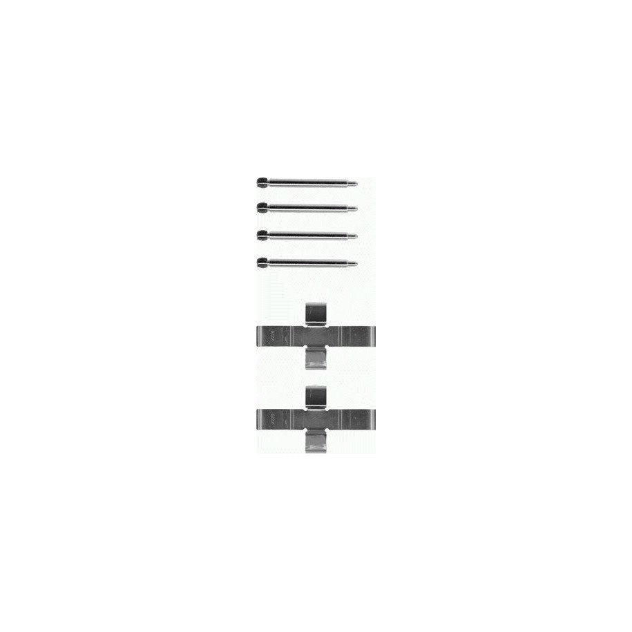 Brake Disc Pad Accessory Kit MINTEX MBA1004 for MERCEDES 123