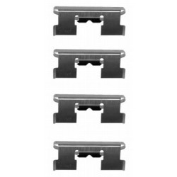 Brake Disc Pad Accessory Kit MINTEX MBA1017 for GEO HOLDEN