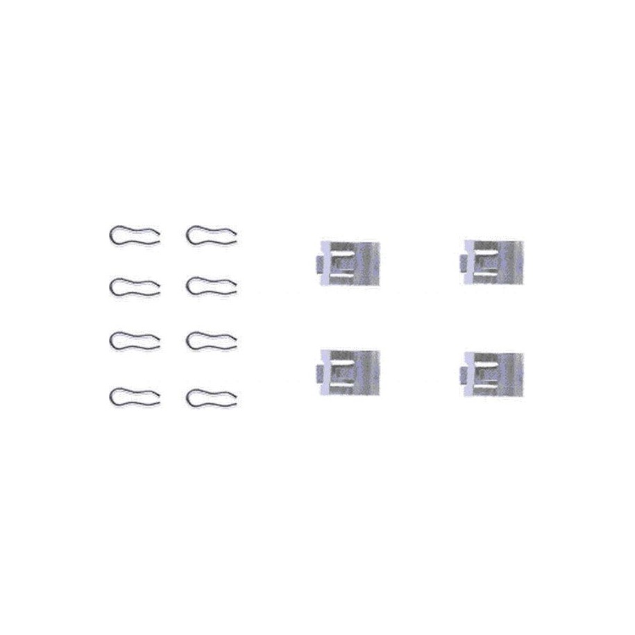 Brake Disc Pad Accessory Kit MINTEX MBA1055 for ABARTH