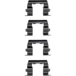 Brake Disc Pad Accessory Kit MINTEX MBA1074