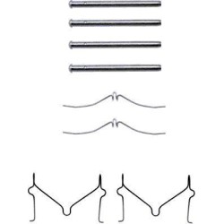 Brake Disc Pad Accessory Kit MINTEX MBA1124 for MAZDA 121 323