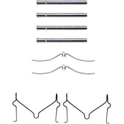 Brake Disc Pad Accessory Kit MINTEX MBA1126 for MAZDA 323 B09233233