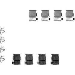 Brake Disc Pad Accessory Kit MINTEX MBA1133 for HYUNDAI LEXUS
