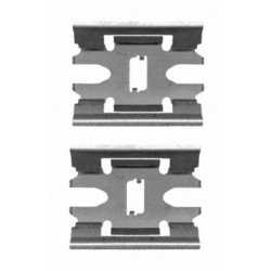 Brake Disc Pad Accessory Kit MINTEX MBA1663 for MERCEDES SPRINTER