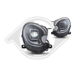 Headlight Set DIEDERICHS 1207280 for MINI MINI