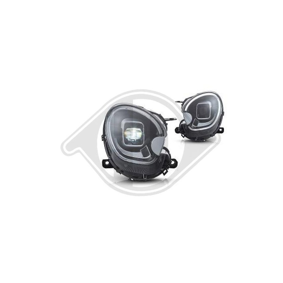 Headlight Set DIEDERICHS 1207280 for MINI MINI