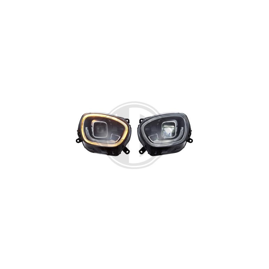 Headlight Set DIEDERICHS 1208380 for MINI MINI