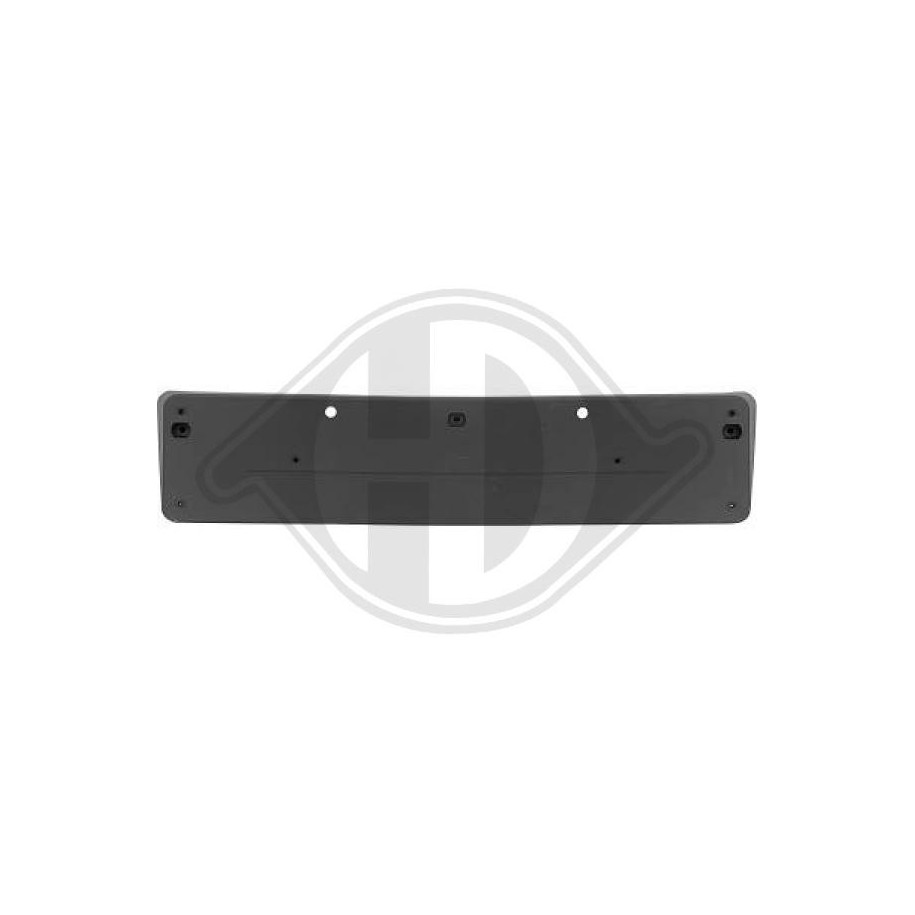 Licence Plate Holder DIEDERICHS 1627161 for MERCEDES E-CLASS