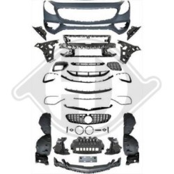 Bumper DIEDERICHS 1648250 for MERCEDES S-CLASS