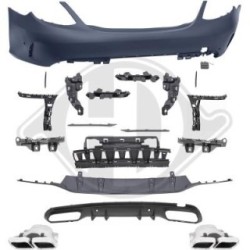 Bumper DIEDERICHS 1673255 for MERCEDES C-CLASS