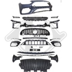Bumper DIEDERICHS 1674353 for MERCEDES C-CLASS