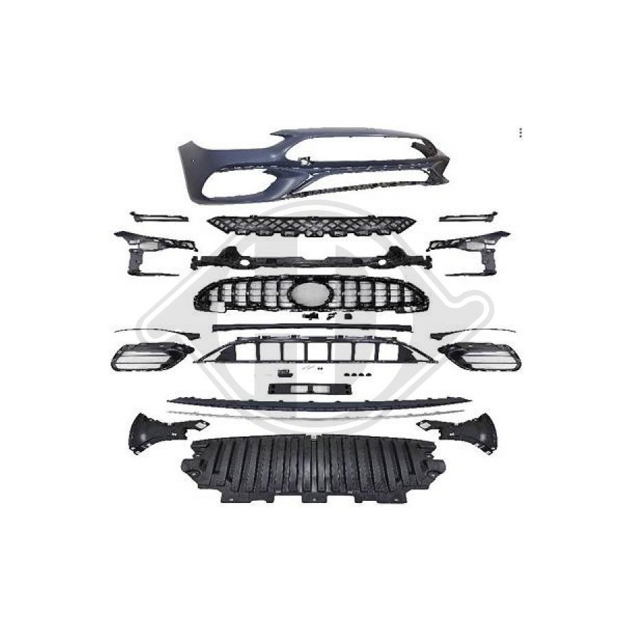 Bumper DIEDERICHS 1674354 for MERCEDES C-CLASS
