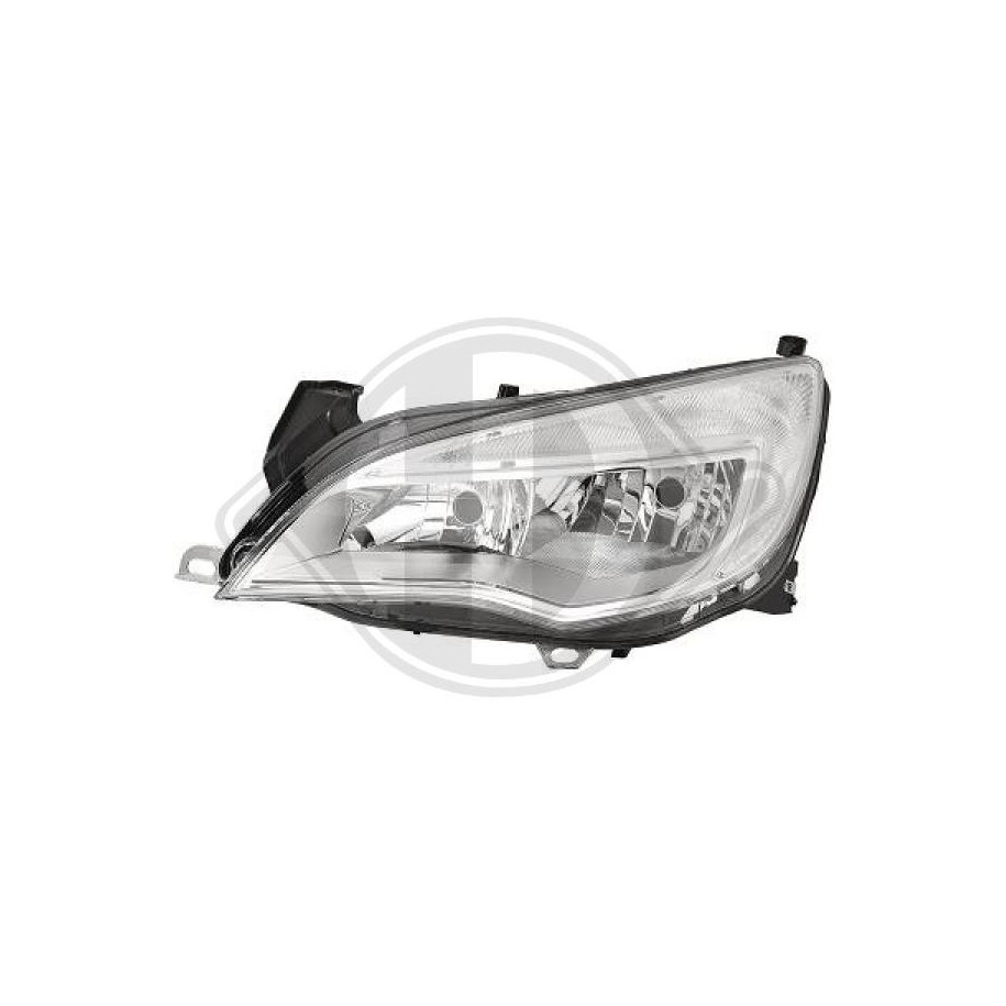 Headlight DIEDERICHS 1807281 for VAUXHALL ASTRA OE 13371595