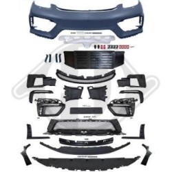 Bumper DIEDERICHS 2010253 for PORSCHE 718