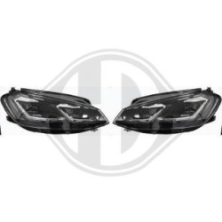 Headlight Set DIEDERICHS 2216883 for VW GOLF