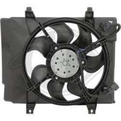 Condenser Fan DIEDERICHS 8650502 for KIA PICANTO OE 2538007100