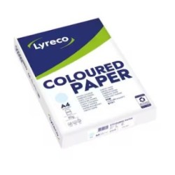 Lyreco Pastel Tinted Blue A4 Paper 80 gsm - Pack of 1 Ream (500 Sheets)