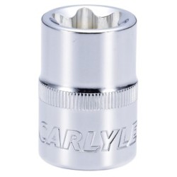 Carlyle Hand Tools E Torx External Star Socket S12E22 Drive 1/2"