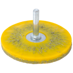 Abracs Rubber-Bonded Circular Shaft Brush (Mule Skinner) 60Mm