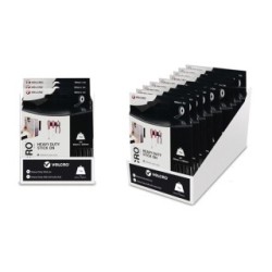 VELCRO Brand Heavy Duty Stick On Tape - 50mm x 1m, Black
