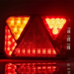 MP8640BR Fristom 12V Rectangular LED Combination Lamp RH