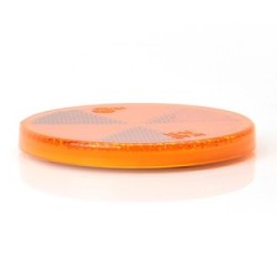Maypole 1632SSB WAS Round Amber Reflector Self Adhesive