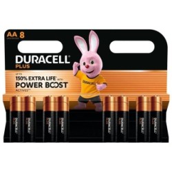 Duracell AA Plus Power With Power Boost - Pack of 8