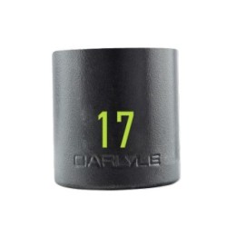 1/2in Drive 17mm 6 PT Stubby Impact Socket