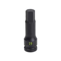 1/2DR 19MM HEX 78MM LONG IMPACT SOCKET