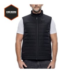 M12 HEXON HEATED PUFFER VEST BLACK XXL