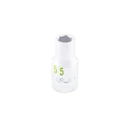 1/4 Drive 5.5mm 6 point chrome socket