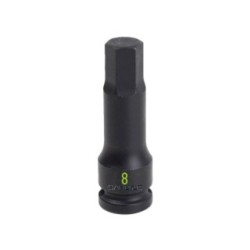 1/2DR 8MM HEX 78MM LONG IMPACT SOCKET