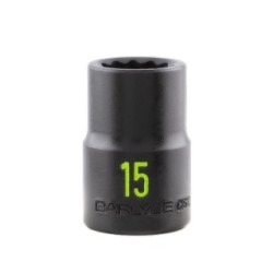 1/2in Drive 15mm 12 PT Impact Socket