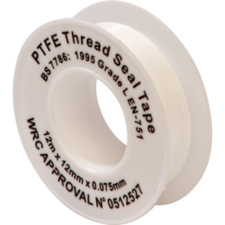Ptfe Thread Sealing Tape 12Mm X 12M