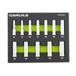 19PC 3/8DR 6PT DEEP SCKT SET 6-24MM