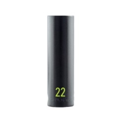 3/8DR DEEP 6PT IMPACT SOCKET 22MM