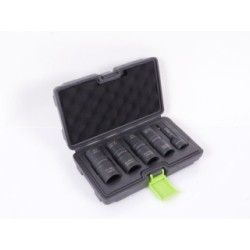 5Pc 1/2Dr Impact Flip Socket Set