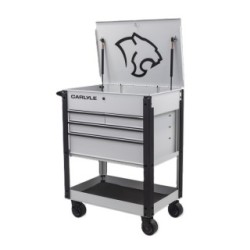 Deluxe 4 Drawer Cart Gritty Grey