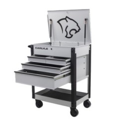 Deluxe 4 Drawer Cart Gritty Grey