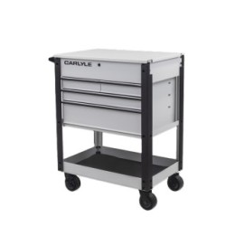 Deluxe 4 Drawer Cart Gritty Grey
