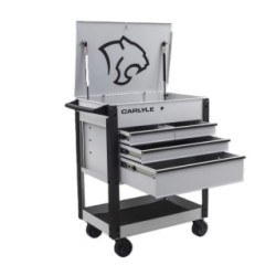 Deluxe 4 Drawer Cart Gritty Grey