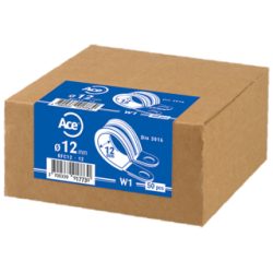 Ace Rubber Lined P-Clip 6Mm