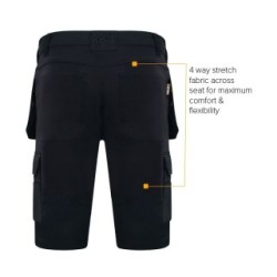 JCB trade black shorts
