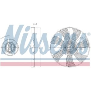 Radiator Fan Coupling - Nissens 86220