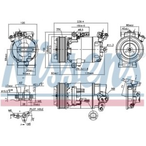 Compressor - Nissens 890015