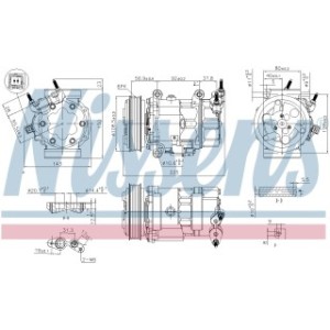 Compressor - Nissens 890041